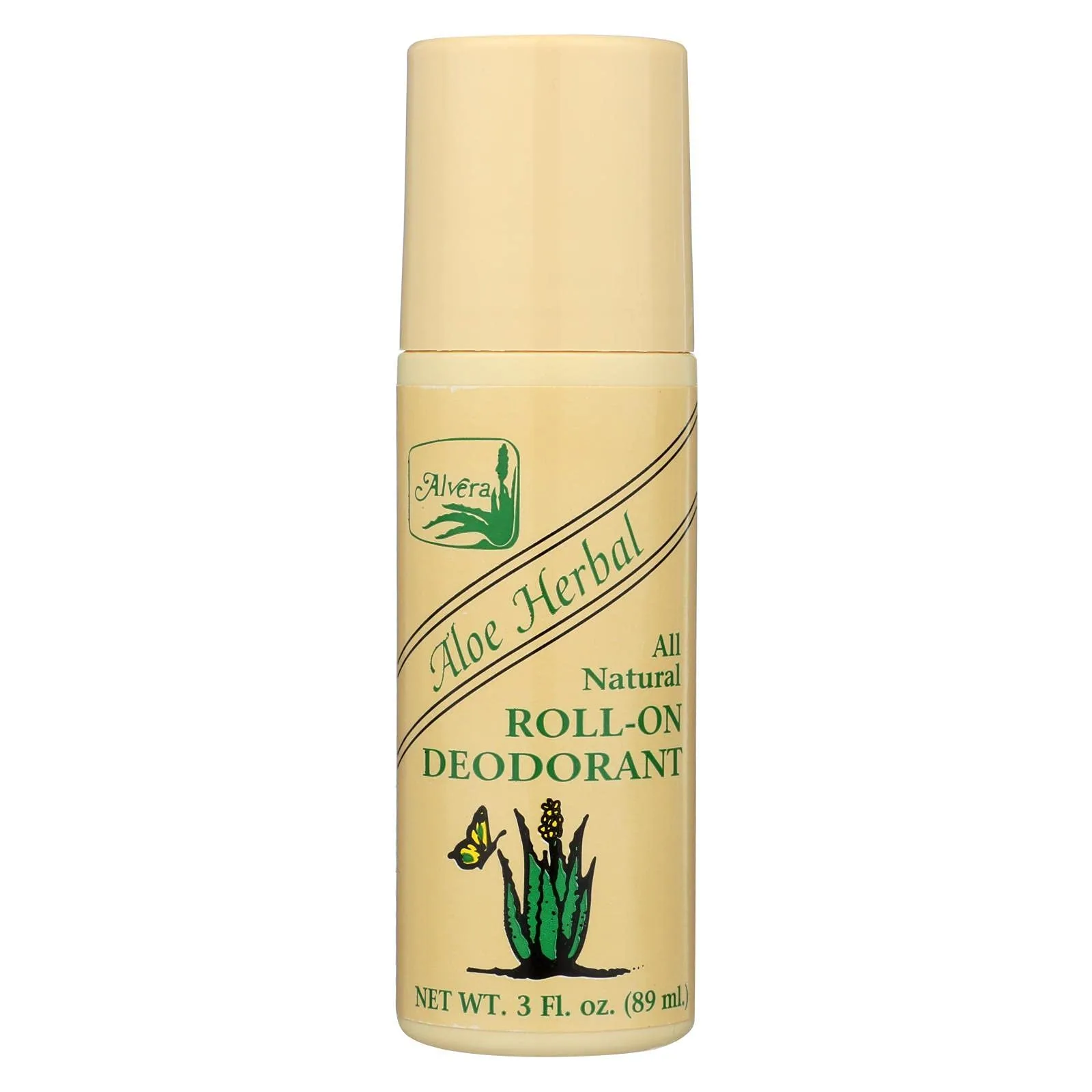 Alvera Aloe Herbal Roll-On Deodorant